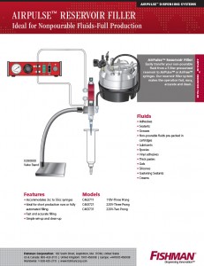 Non-Pourable Fluid Syringe Filling System