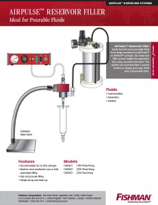 CA Syringe Filling System